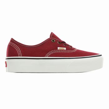 Vans Authentic Platform 2.0 - Naisten Tennarit - Punainen